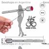 Sonda uretral metalica